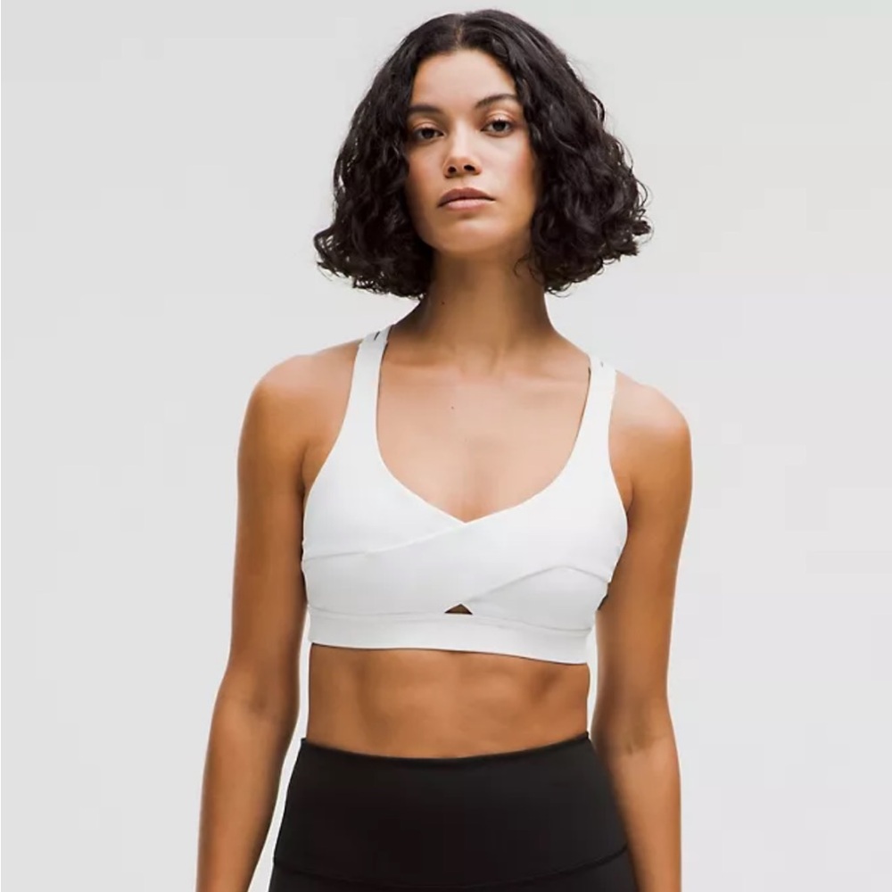 lululemon athletica White Sports Bra